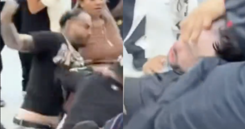 Emiliano Aguilar protagoniza brutal pelea a golp3s en el Bélico Fest de California