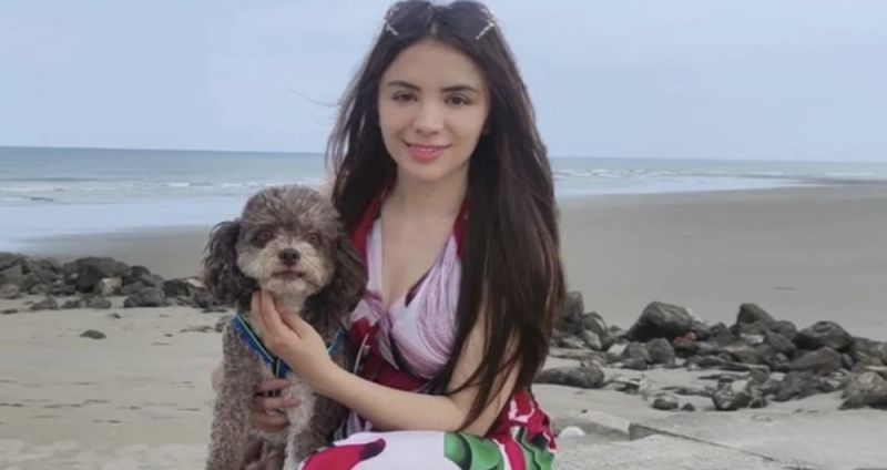 Perrito Salomón llora por su dueña Lenny, quien perdió la vida protegiéndolo durante el terremoto