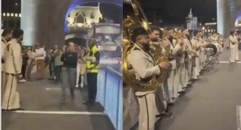 Corren a Banda El Recodo por palomazo en calles de Londres 
