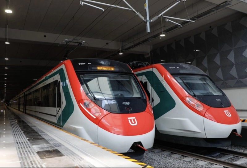 Sheinbaum: la meta del sexenio es construir 2 mil 400 kilómetros de vías de trenes