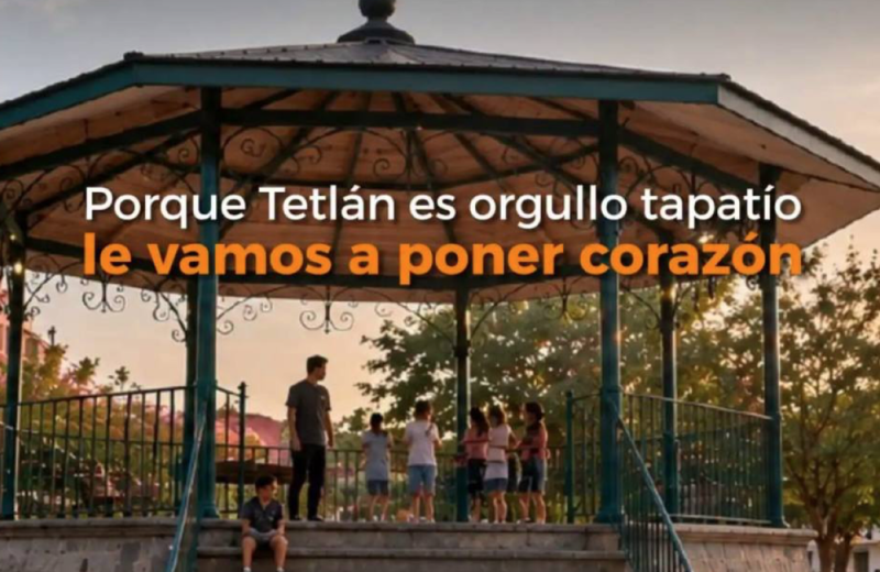 Guadalajara anuncia inversión histórica para recuperar espacios públicos en Tetlán