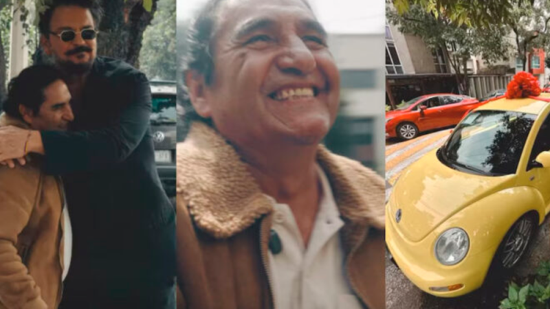Ricardo Arjona regala un auto a taxista mexicano que inspiró ‘Historia de taxi’ tras años de amistad