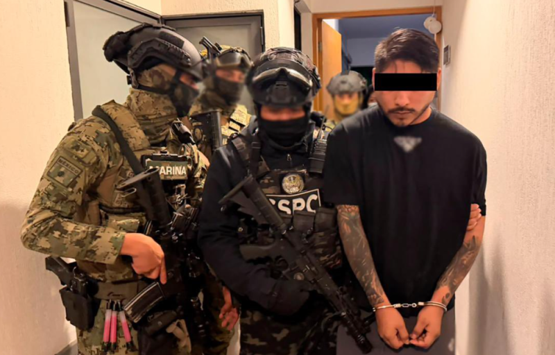 Cae “El Cromo”, líder del CJNG en Juchitán, acusado de 3xtorsi0n, n4rc0 y h0micidi0