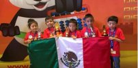 Niños mexicanos arrasan en concurso internacional de aritmética en China. 