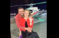 Alcalde de Puebla renta helicóptero para pedirle matrimonio a su Directora de Turismo. 