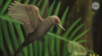 Descubren a dinosaurio del tamaño de un colibrí y con ojos de serpiente. 