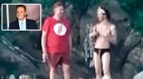 VIDEO: Filtran video de Bisogno en playa nudista con sus amigos gays