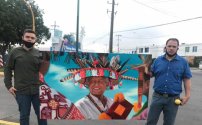 ¿Quién es el artista que le regaló un cuadro a AMLO en su visita a Jalisco?