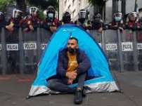 Frenar marcha AntiAMLO en centro fue para impedir choque con otras marchas: GCDMX