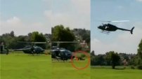 Actores caen de helicóptero que se precipitó al suelo en grabación de “El Señor de los Cielos”