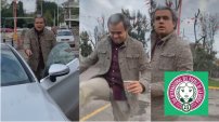 VIDEO: Restaurantero de GDL avienta café caliente en la cara de una joven por accidente vial.