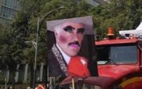 Trolean a Vicente Fernández en marcha LGBTTI 