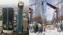 Trabajadores graban el sismo desde la Torre Mitikah, “ayuda, está muy cabr...”