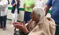 Doña Mary de 103 años VENCE al Covid-19 en hospital de IMSS