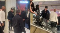 Le tunden a Peso Pluma por andar con Nicki Nicole en Polanco rodeado de guardaespaldas (VIDEO)