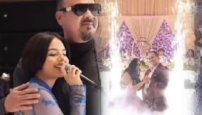 Pepe Aguilar y Angela Aguilar sorprenden a quinceañera y le cantan en vivo 