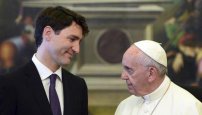 Trudeau le exigió disculpas al Papa para indígenas de Canadá.