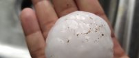 Caen granizos del tamaño de una pelota de golf en Nuevo León. 