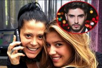 Captan a novio de Frida Sofia muy “acaramelado” con su mamá, Alejandra Guzmán