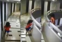 Niña se avienta del undécimo piso de un hotel (VIDEO)