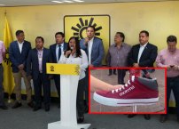 PRD denuncia a Morena por entrega masiva de tenis a cambio de votos