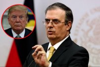 Ebrard le responde fuerte a Trump: “no estamos aquí solo para hablar”