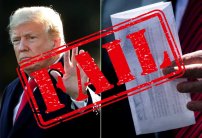Fotógrafo exhibe mentira de Trump, no hay “acuerdo secreto” en esa hoja