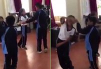 Profesor de deportes enseña a bailar cumbiones a sus alumnos (VIDEO)