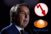 Crisis en Televisa agudiza; acciones se desploman 34% en 2019 y lidera pérdidas del IPC.