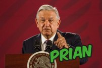 Acusa AMLO que gobiernos del PRIAN se robaban 600 mil mdp al año. 