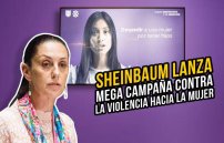 #HISTÓRICO Sheinbaum lanza megacampaña para detener la violencia hacia las mujeres