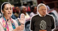 AMLO y Sheinbaum muestran su absoluta solidaridad y apoyo a las familias de los 43.