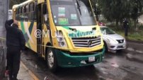 Vengador anónimo evita asalto a bordo de camión y se escabecha a un delincuente en Tlalnepantla. 