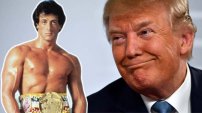 ¡Increíble, Trump se muestra como Rocky Balboa en sus redes sociales!