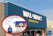 WalMart vende un suéter con un Santa Claus con consumiendo cocaína 