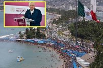 AMLO anuncia que la Bahía de Acapulco recibirá una ´manita de gato´