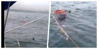 Pescador encuentra FLOTANDO a mujer en el mar; desapareció hace dos años