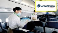 Autorizan a Aeroméxico DESPEDIR a 616 sobrecargos y 150 asistentes de vuelo