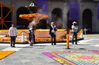 AMLO inaugura ofrendas en Palacio Nacional