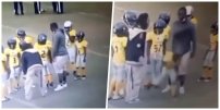 Entrenador pierde los estribos y golpea a niños de 9 años para disciplinarlo en pleno partido