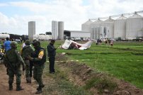 Captan momento en que avioneta se desploma apenas despegó; mueren tres personas