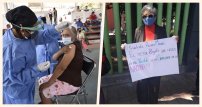 Gratitud de mujer de la tercera edad a AMLO tras ser vacunada se hace viral