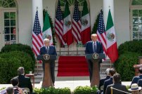 Trump aprovecha a AMLO y lanza spot heroico de su visita a EU (VIDEO)