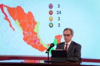 México en alerta, tiene tres estados en rojo y 6 están a nada de cambiar; dos, en verde