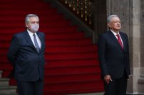 Nombra México huésped distinguido de CDMX a Alberto Fernández, presidente argentino
