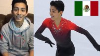 Donovan, la gran promesa del patinaje mexicano, agradece a AMLO por apoyo.